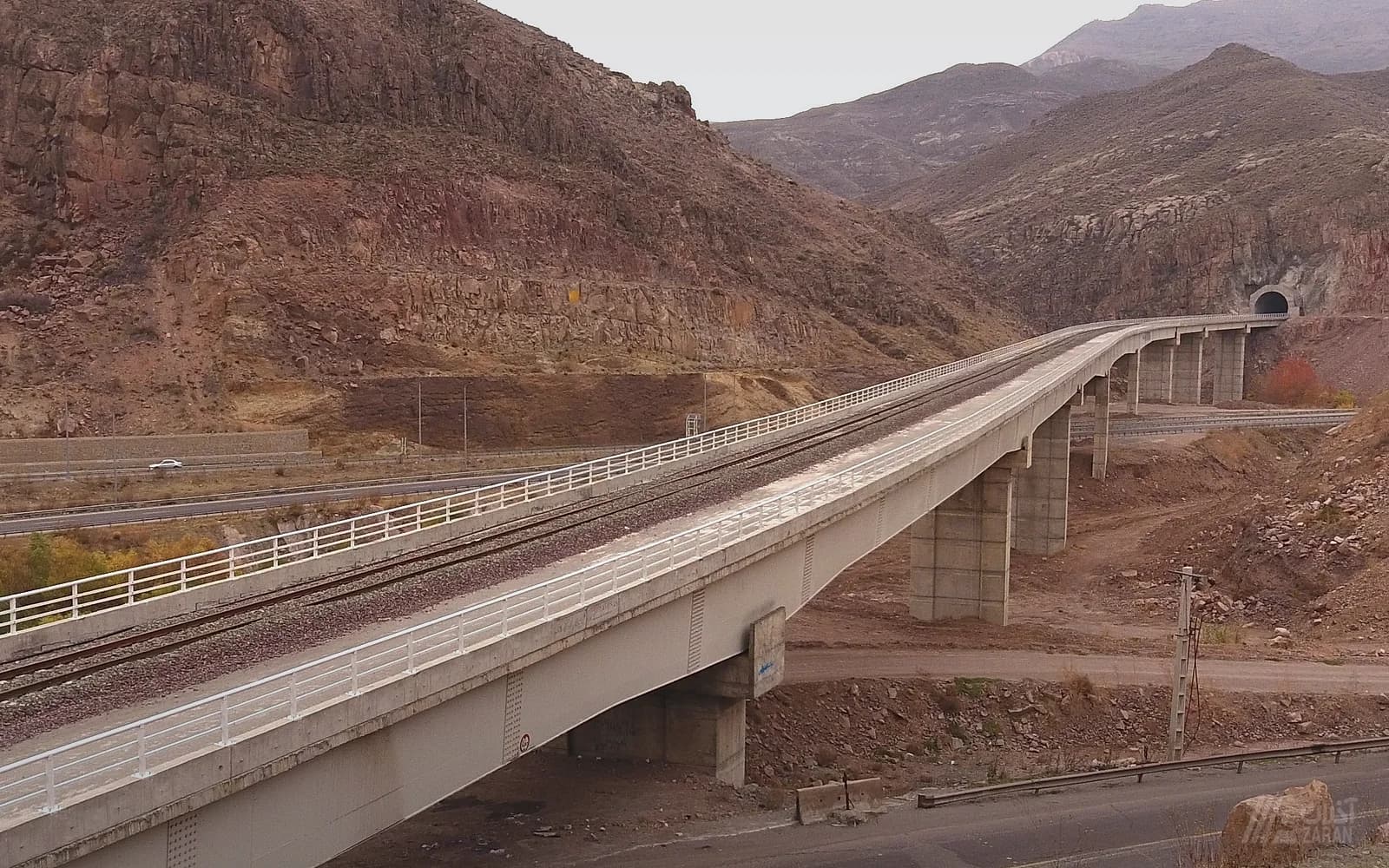 پل راهآهن قزوین–رشت